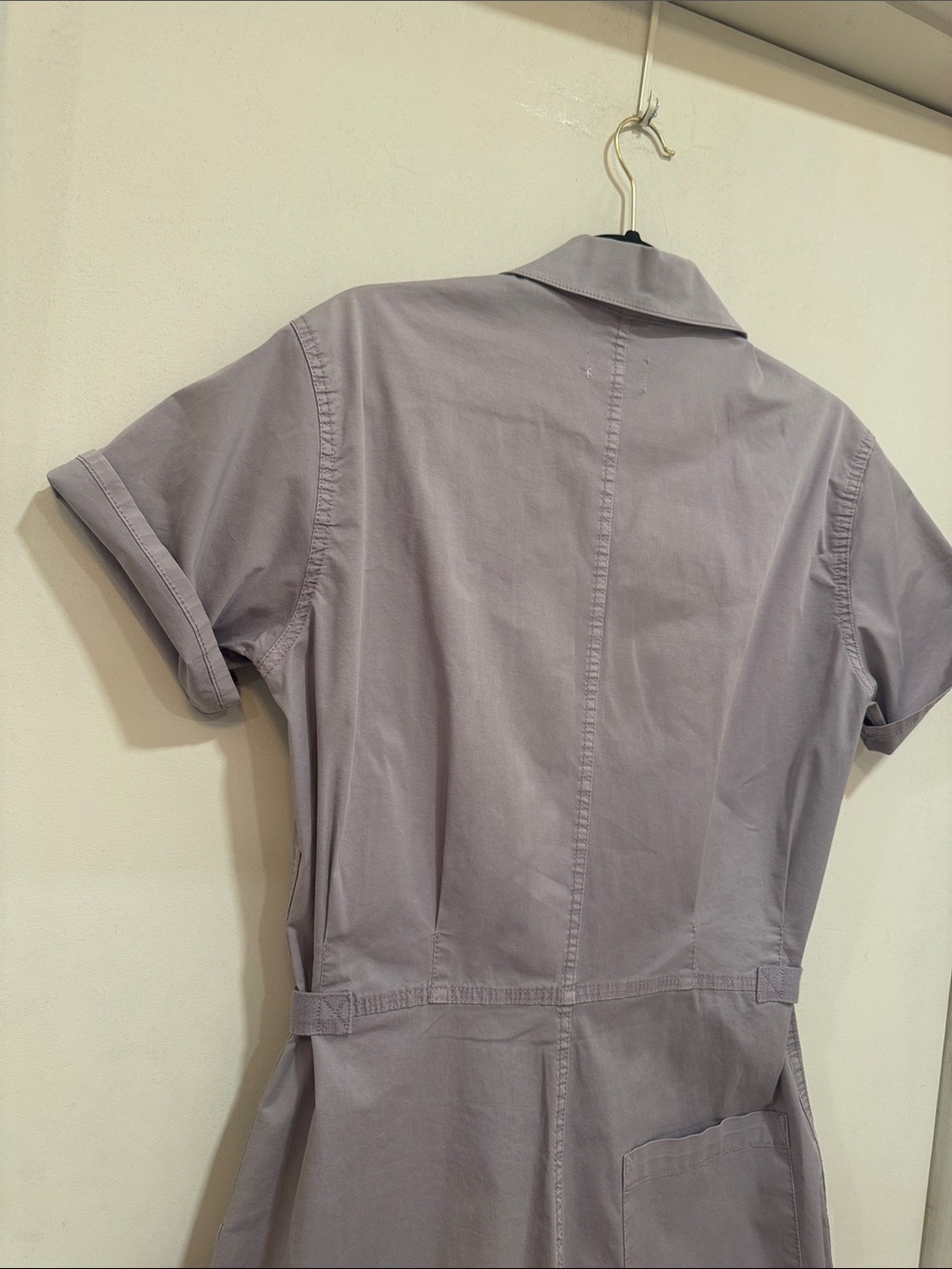 Pistola Size Small Button-Front Jumper in Dusty Lavender - Picture 15 of 16